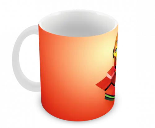 Caneca Polímero Homem de Ferro Personalizada