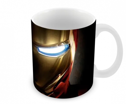 Caneca Polímero Homem de Ferro Personalizada