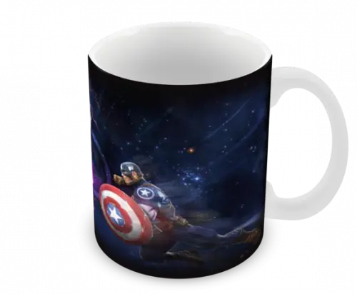 Caneca Polímero Homem de Ferro Personalizada