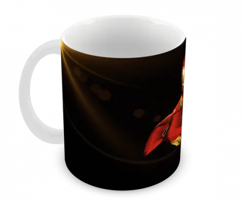 Caneca Polímero Homem de Ferro Personalizada