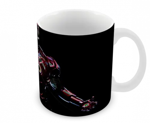 Caneca Polímero Homem de Ferro Personalizada