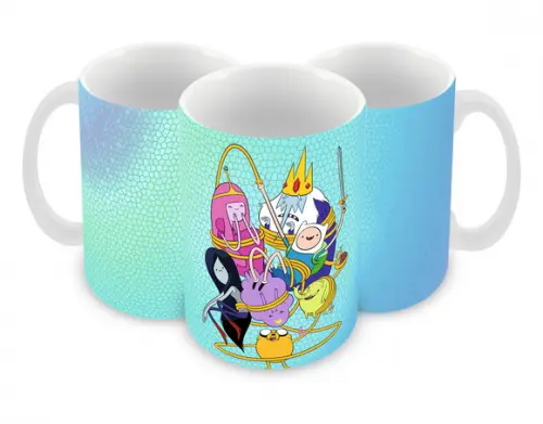 Caneca Polímero Hora de Aventura Personalizada