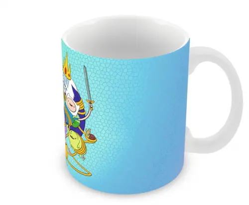 Caneca Polímero Hora de Aventura Personalizada
