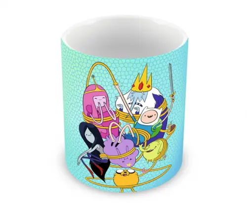 Caneca Polímero Hora de Aventura Personalizada