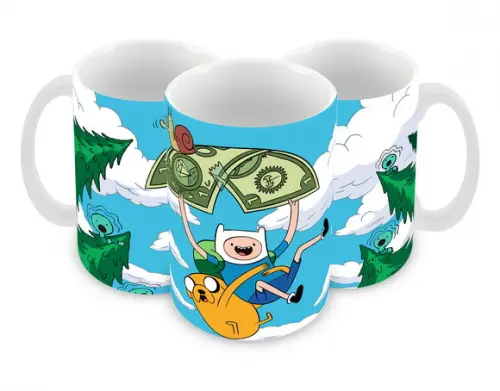 Caneca Polímero Hora de Aventura Personalizada