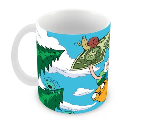 Caneca Polímero Hora de Aventura Personalizada