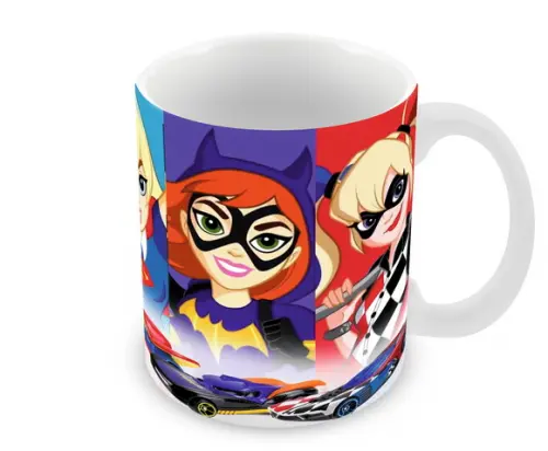 Caneca Polímero Hot Wheels Meninas Personalizada