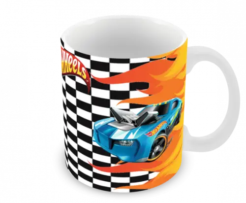 Caneca Polímero Hot Wheels Personalizada