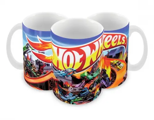 Caneca Polímero Hot Wheels Personalizada