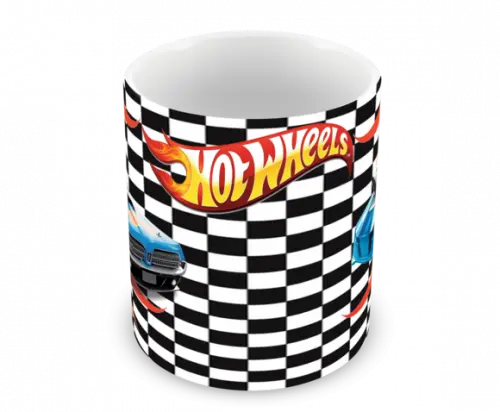 Caneca Polímero Hot Wheels Personalizada