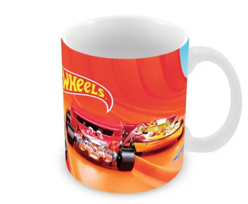 Caneca Polímero Hot Wheels Personalizada