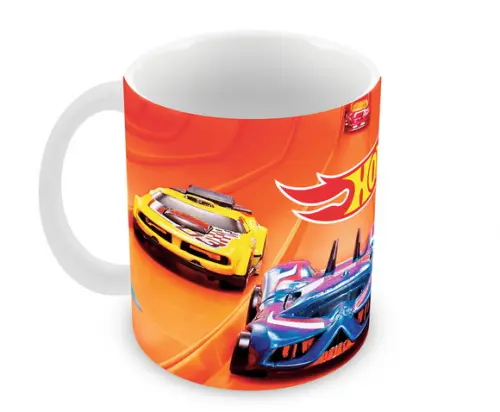 Caneca Polímero Hot Wheels Personalizada