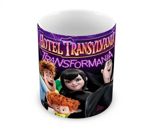 Caneca Polímero Hotel Transilvânia Personalizada
