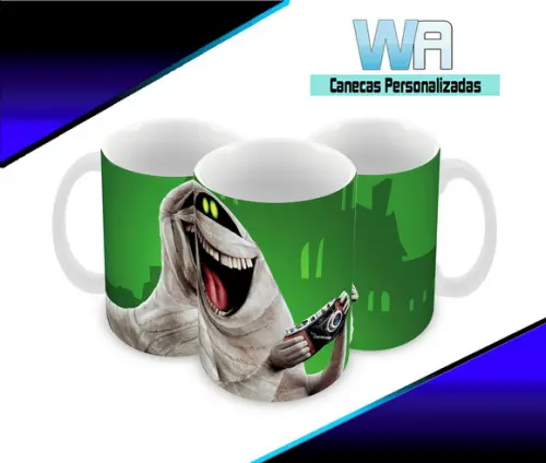 Caneca Polímero Hotel Transilvânia Personalizada