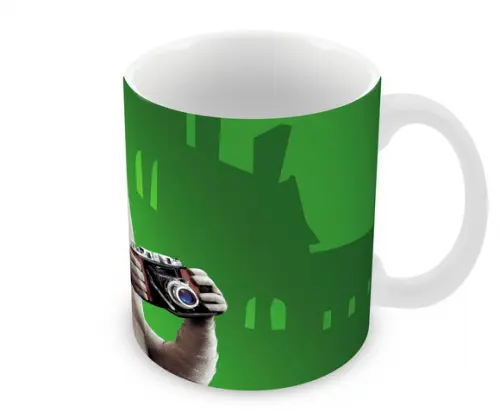 Caneca Polímero Hotel Transilvânia Personalizada