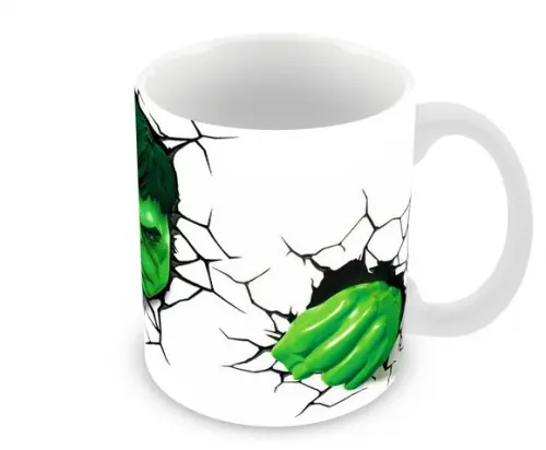 Caneca Polímero Hulk Personalizada