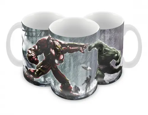 Caneca Polímero Hulk Personalizada