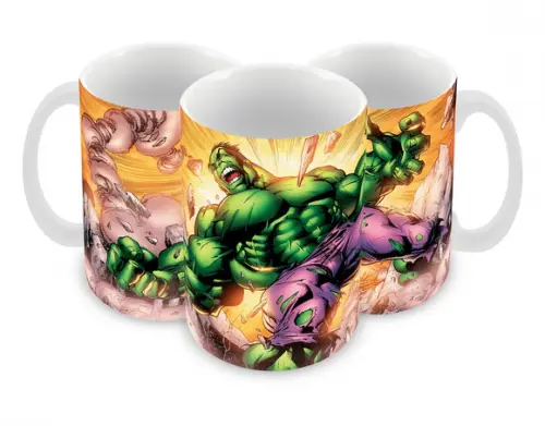 Caneca Polímero Hulk Personalizada