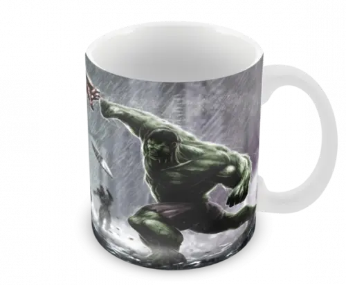 Caneca Polímero Hulk Personalizada