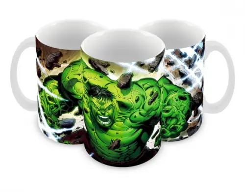 Caneca Polímero Hulk Personalizada