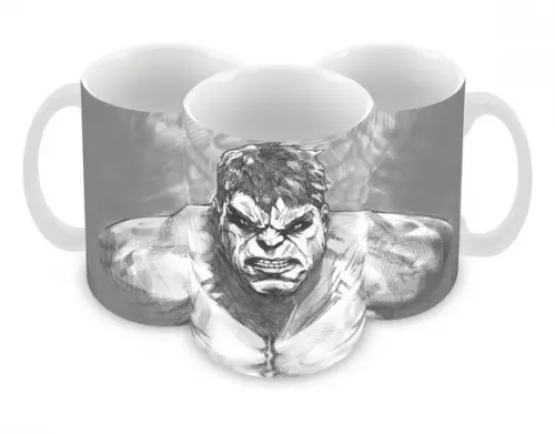 Caneca Polímero Hulk Personalizada