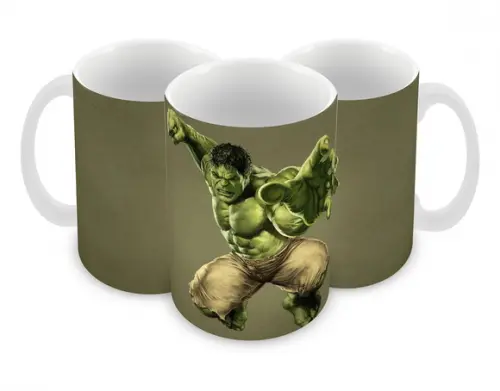 Caneca Polímero Hulk Personalizada