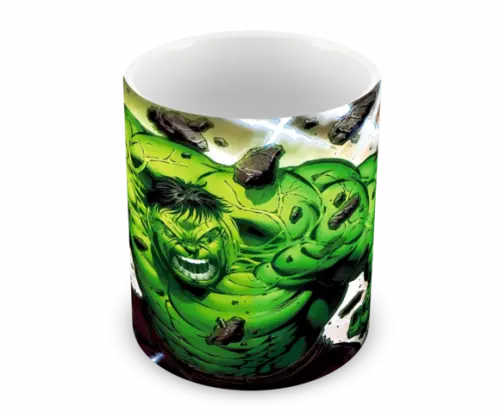 Caneca Polímero Hulk Personalizada