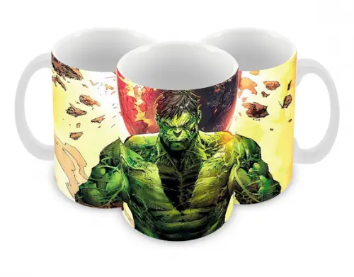 Caneca Polímero Hulk Personalizada