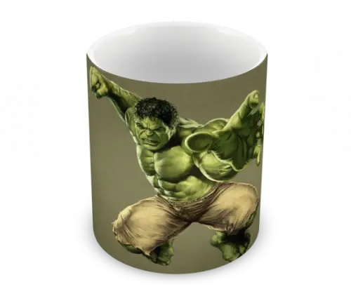Caneca Polímero Hulk Personalizada