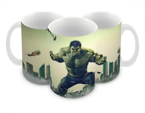 Caneca Polímero Hulk Personalizada