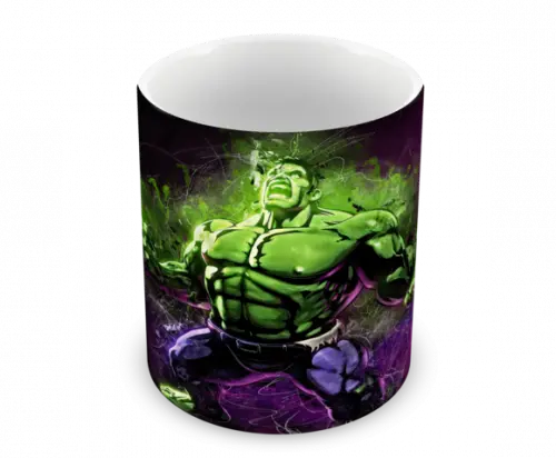 Caneca Polímero Hulk Personalizada