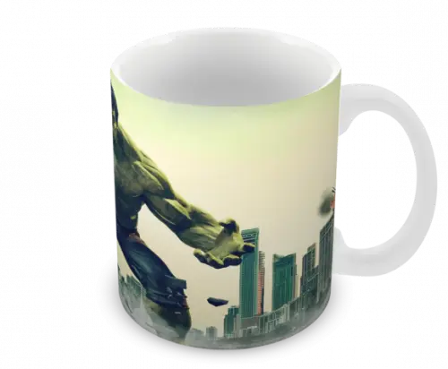 Caneca Polímero Hulk Personalizada