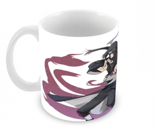 Caneca Polímero Itachi e Sasuke Personalizada
