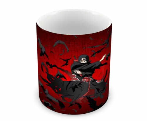 Caneca Polímero Itachi Personalizada