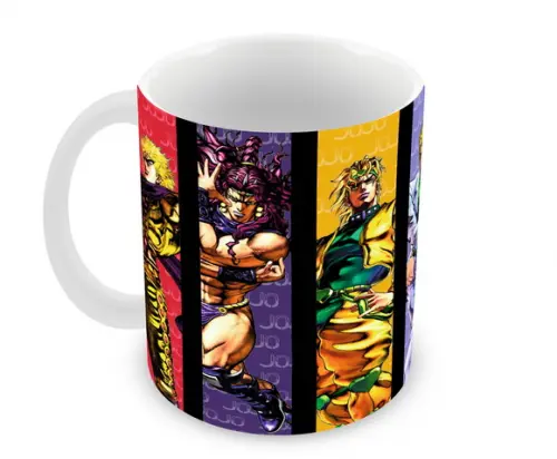 Caneca Polímero Jojo's Bizarre Adventure Personalizada