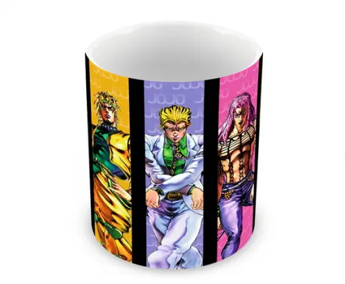 Caneca Polímero Jojo's Bizarre Adventure Personalizada