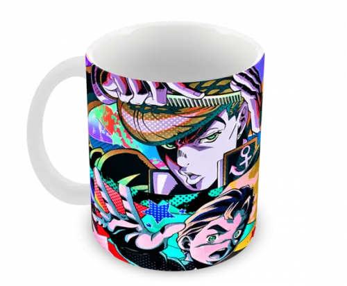Caneca Polímero Jojo's Bizarre Adventure Personalizada