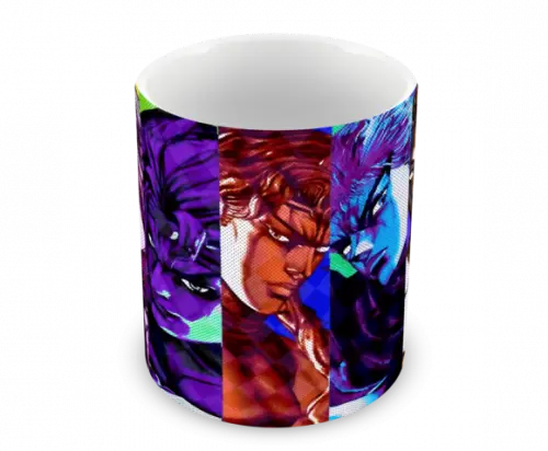 Caneca Polímero Jojo's Bizarre Adventure Personalizada