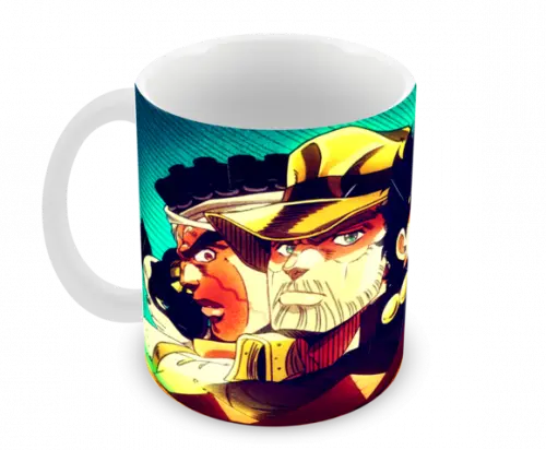 Caneca Polímero Jojo's Bizarre Adventure Personalizada