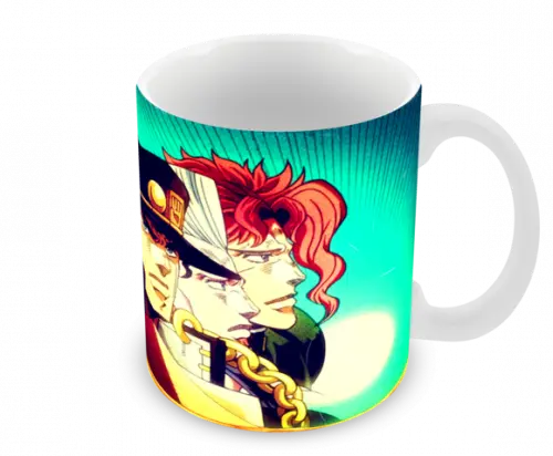 Caneca Polímero Jojo's Bizarre Adventure Personalizada