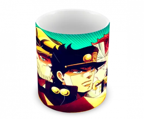 Caneca Polímero Jojo's Bizarre Adventure Personalizada