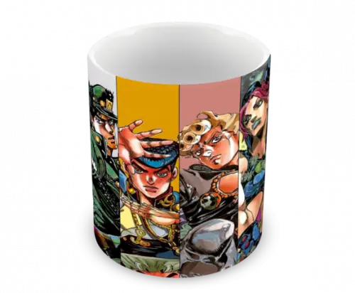 Caneca Polímero Jojo's Bizarre Adventure Personalizada