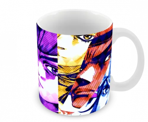 Caneca Polímero Jojo's Bizarre Adventure Personalizada