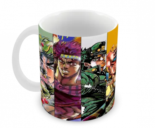 Caneca Polímero Jojo's Bizarre Adventure Personalizada