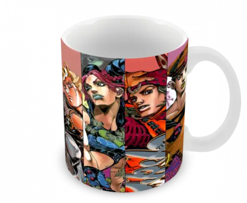 Caneca Polímero Jojo's Bizarre Adventure Personalizada