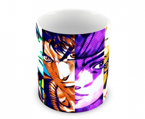 Caneca Polímero Jojo's Bizarre Adventure Personalizada