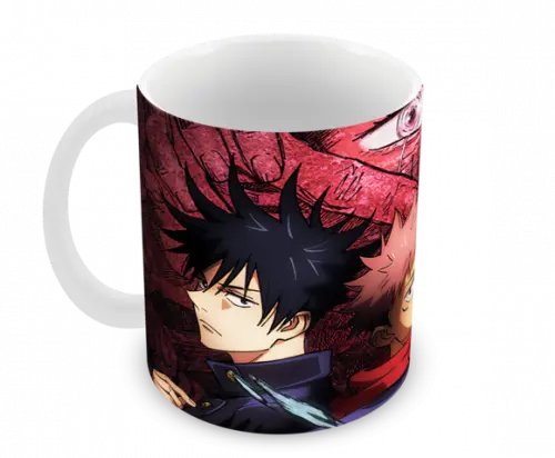 Caneca Polímero Jujutsu Kaisen Personalizada