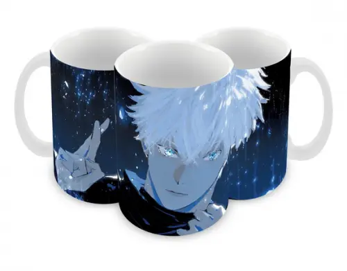 Caneca Polímero Jujutsu Kaisen Personalizada