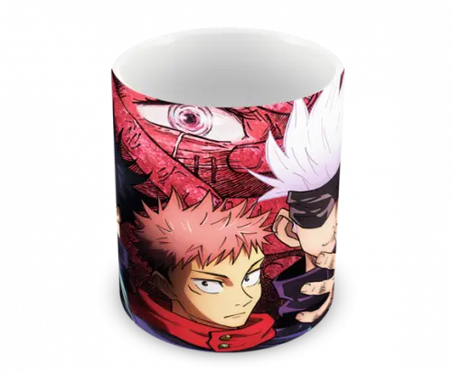 Caneca Polímero Jujutsu Kaisen Personalizada