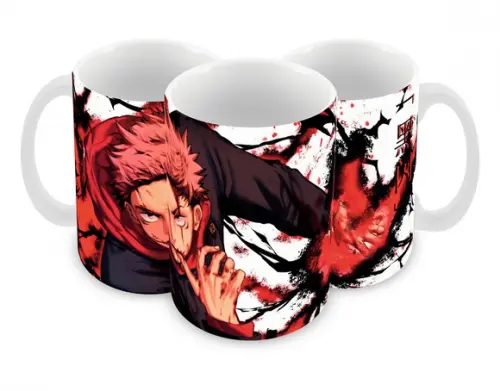 Caneca Polímero Jujutsu Kaisen Personalizada